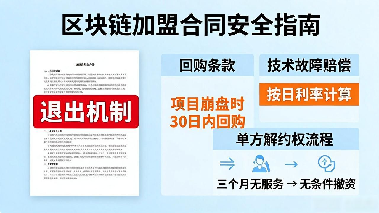 避坑指南：区块链项目加盟合同怎么签才安全？