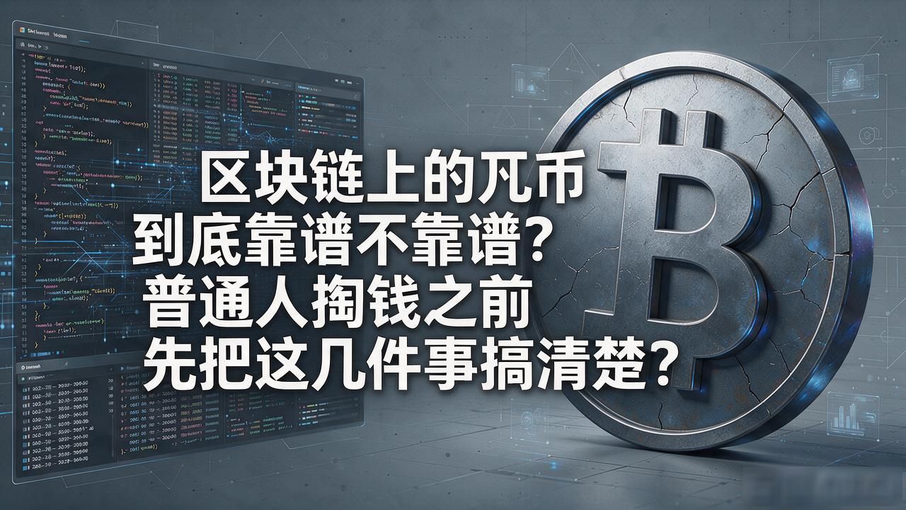 区块链上的兀币到底靠谱不靠谱？普通人掏钱之前先把这几件事搞清