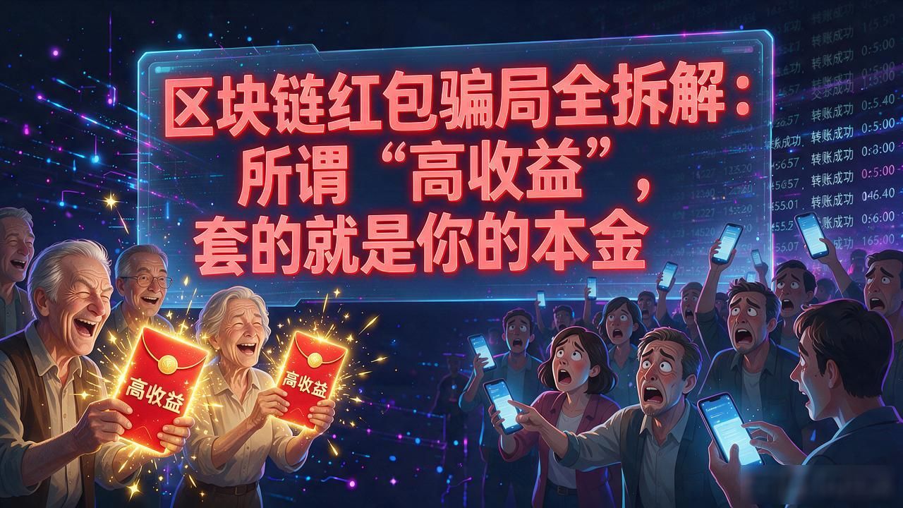 区块链红包骗局全拆解：所谓"高收益"，套的就是你的本金